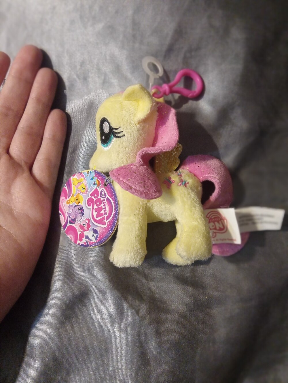 New My Little Pony "Fluttershy" Plush Bag Charm